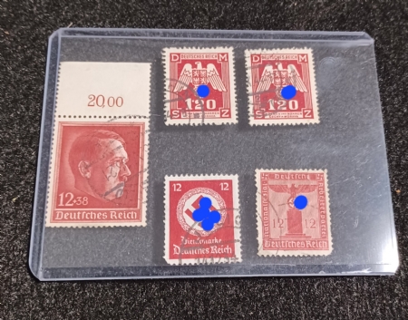 German Stamps From WW2