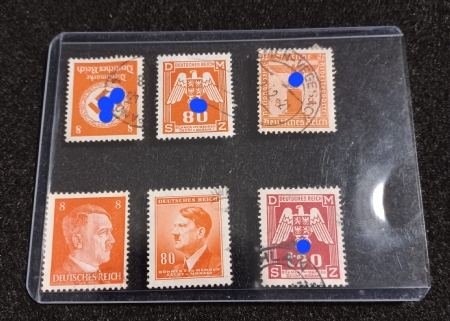 Rare WW2 German Stamps