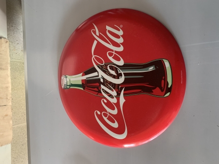 14 inch COCA-COLA  BUTTON