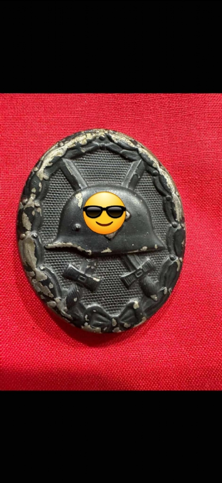 Rare WW2 German Black Wound Badge