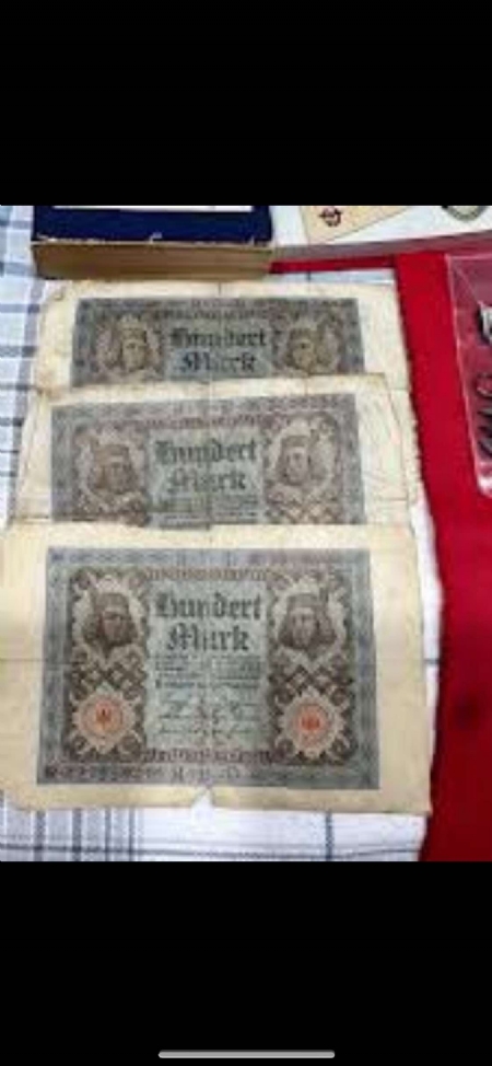 Rare WW1 German Paper Money