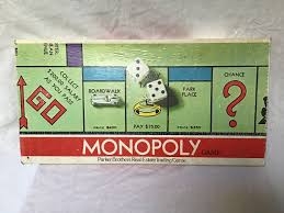 Vintage 1961 Monopoly Game