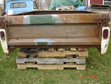 Rusty 1958 to 66 tailgate