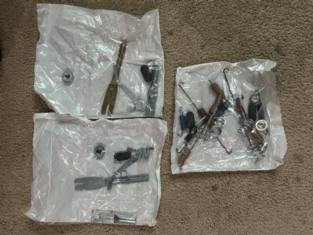 rear drum brake hardware kit