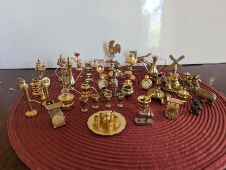 Miniature Brass Figurines