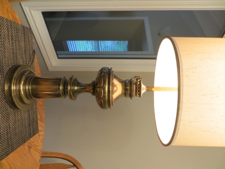 Vintage Stiffel Brass Lamp