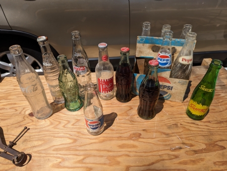 Old Pop Bottles