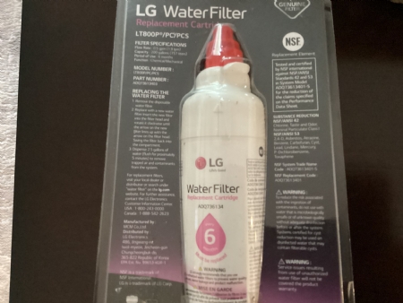 Lg fridge water filters