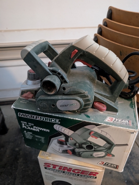 Master Force Electric Planer