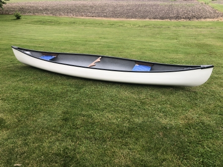 16 Abbot fiberglass Canoe