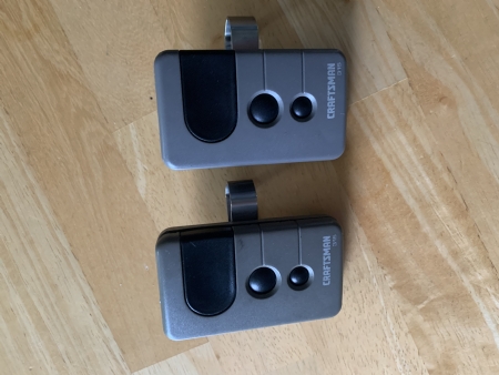 Craftsman garage door remotes