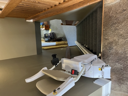 In home chair lift for stairs