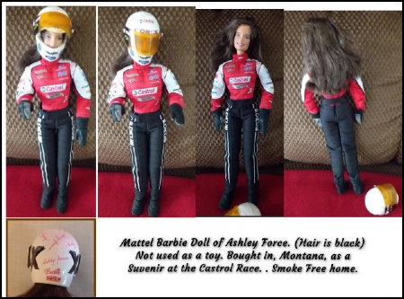 Castrol Race Ashley Force Barbie