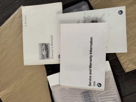 Original BMW 1998 540i Manuals