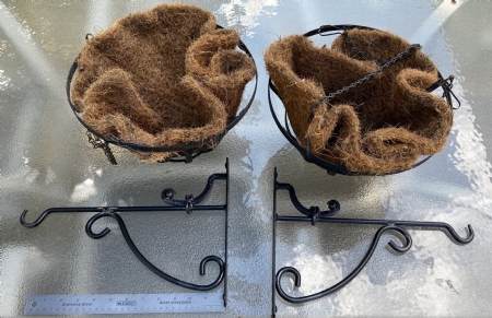 Hanging Planters and Brackets