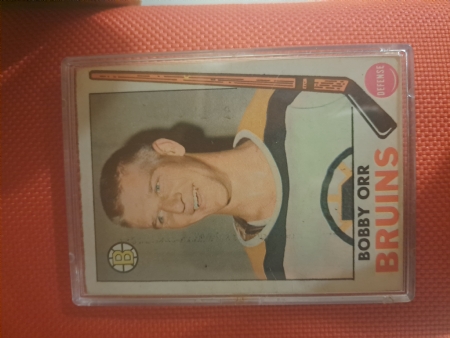 1969 Bobby orr 24  Topps hockey ca