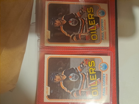 Two 1981 Paul Coffey opeechee card