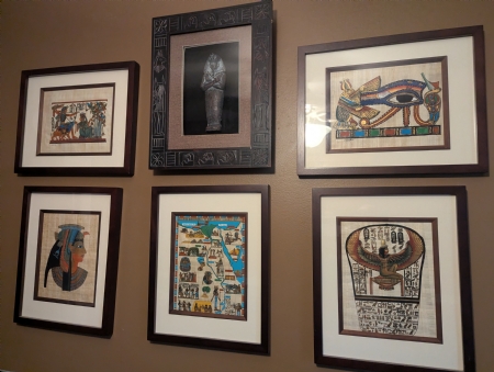 6 Egyptian Vintage Pictures