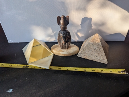 Various Egyptian Decor Items
