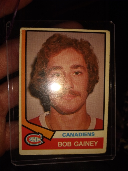 197374 opc Bob gainey hockey card