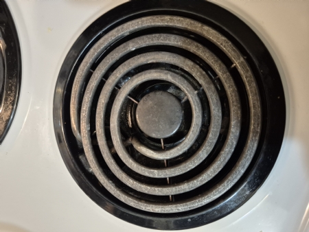 Electric stove burner 8