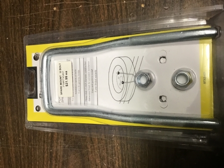 Trailer spair tire holder