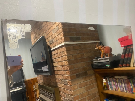 LARGE MIRROR 60x36 in - 25 dollars