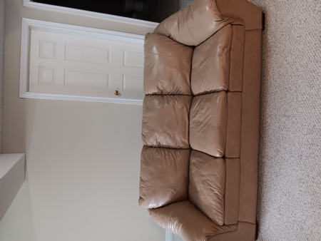 leather couch
