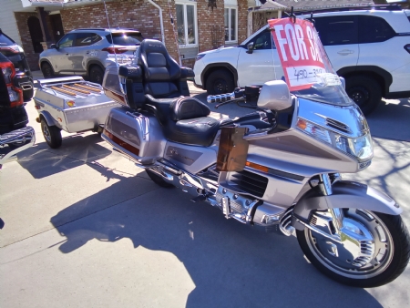 99 goldwing gl1500  cargo trailer