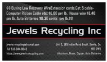 Buying Low Recovery Wire @ $1.00Ib Ext Cords,Ribbon Cable,Cat 5 Cable Etc: